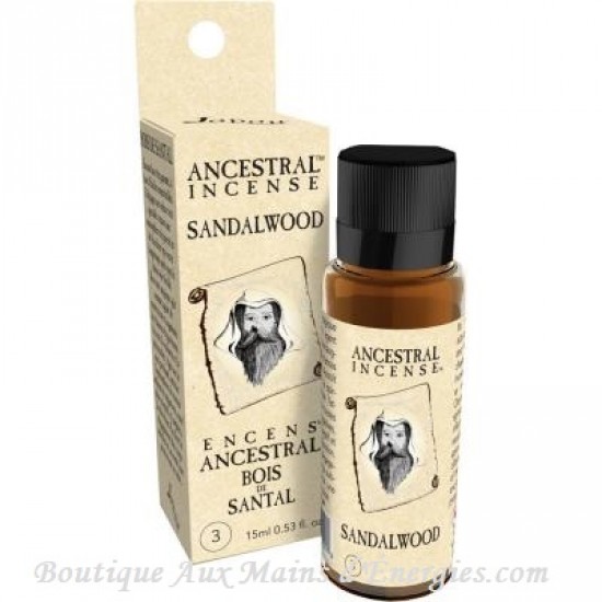 ANCESTRAL SCENTED OILS JABOU QUALITY, WITH SANDALWOOD FOR DIFFUSER # 3